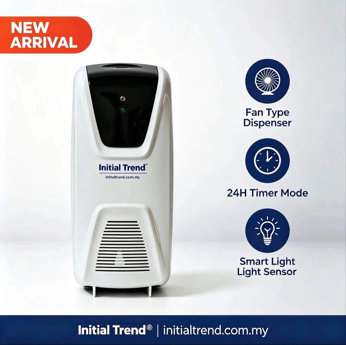 Fan Type Dispenser